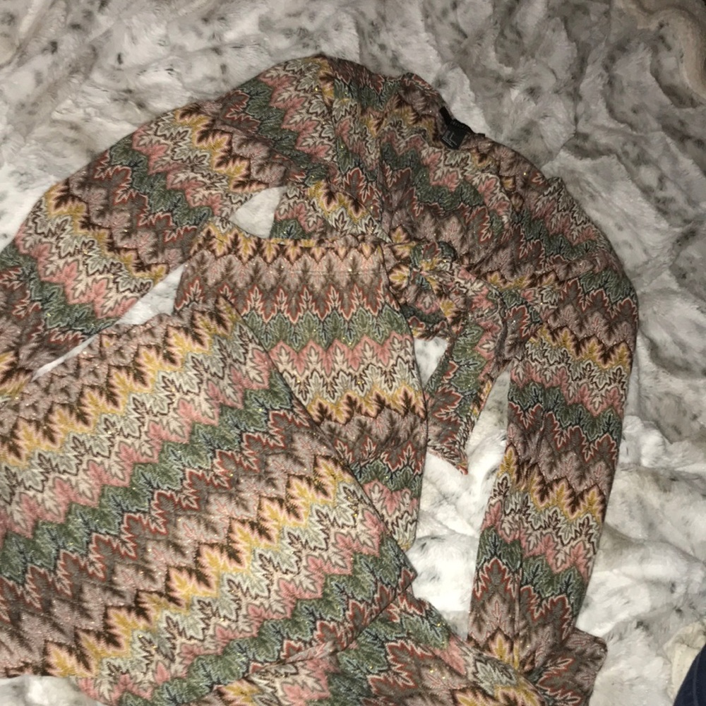 Two piece bell bottom jump set